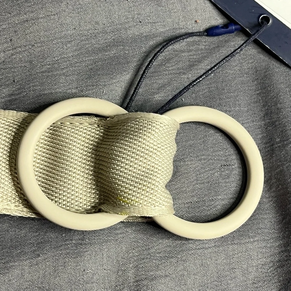 NWT PETER MILLAR CROWN CRAFTED PERFORMANCE O-RING BELT KHAKI Size XL